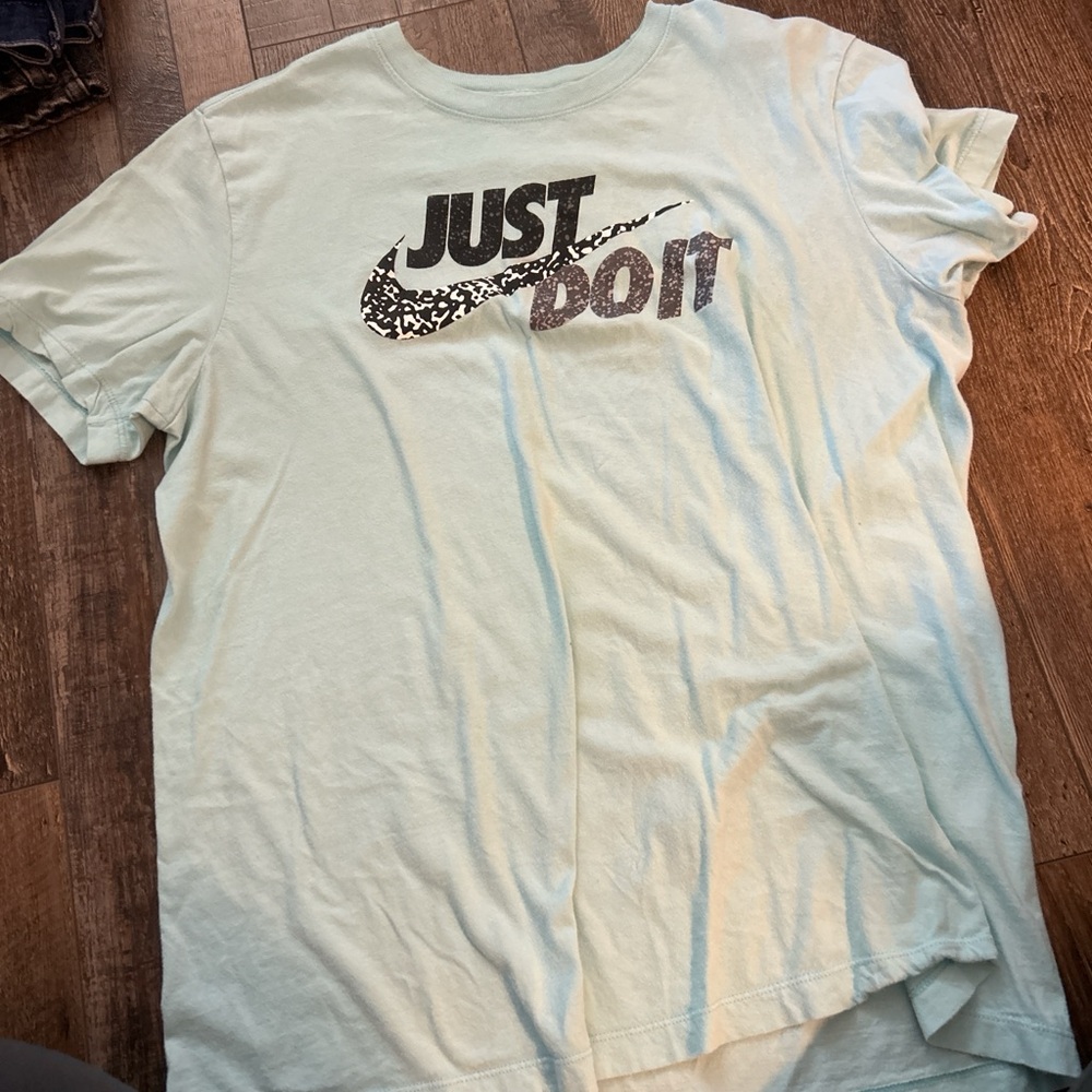 Nike Light Blue Just Do It T-Shirt